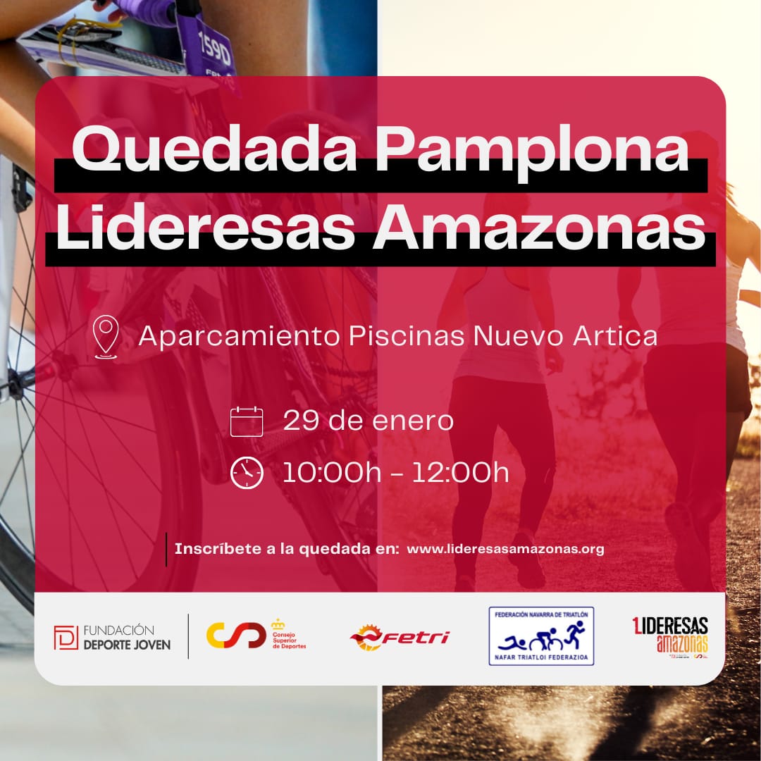 Lideresas Pamplona: practica ciclismo y transiciones (29 de enero)